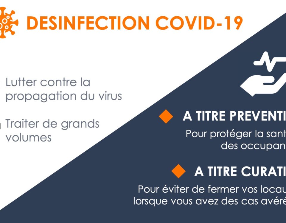 Prestations désinfection - spécial COVID-19