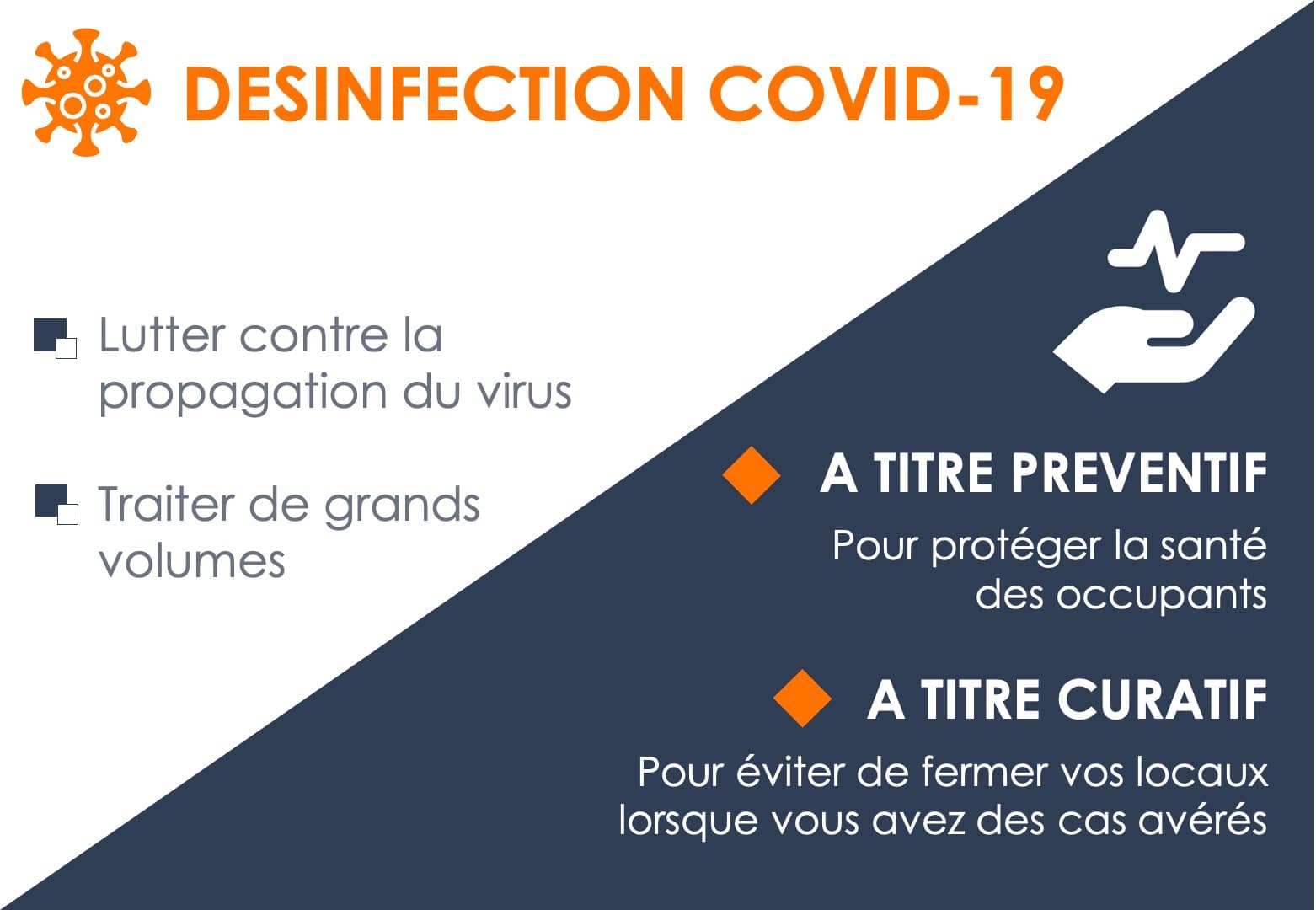 Prestations désinfection - spécial COVID-19