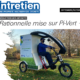 velo cargo La Rationnelle - organisation méthode bionettoyage