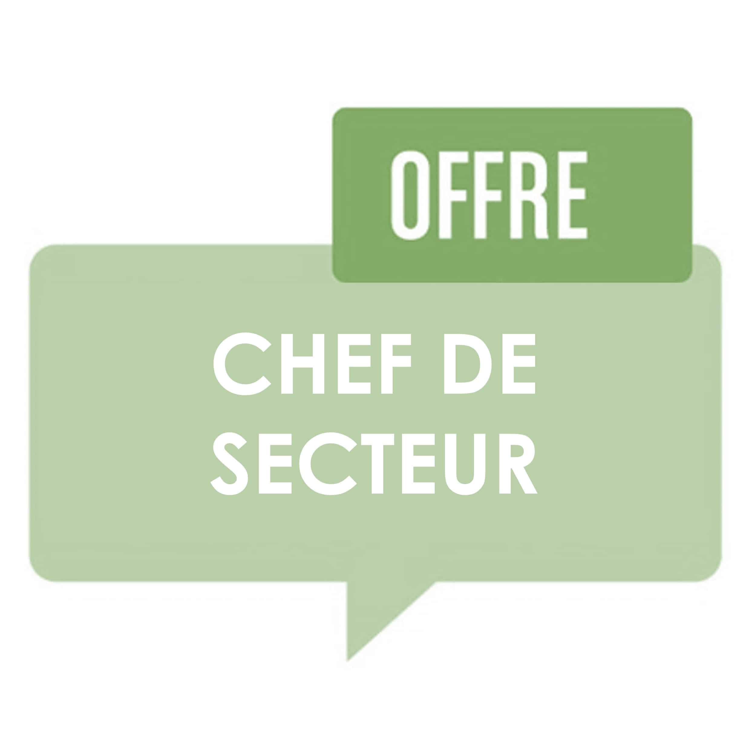 Chef de secteur