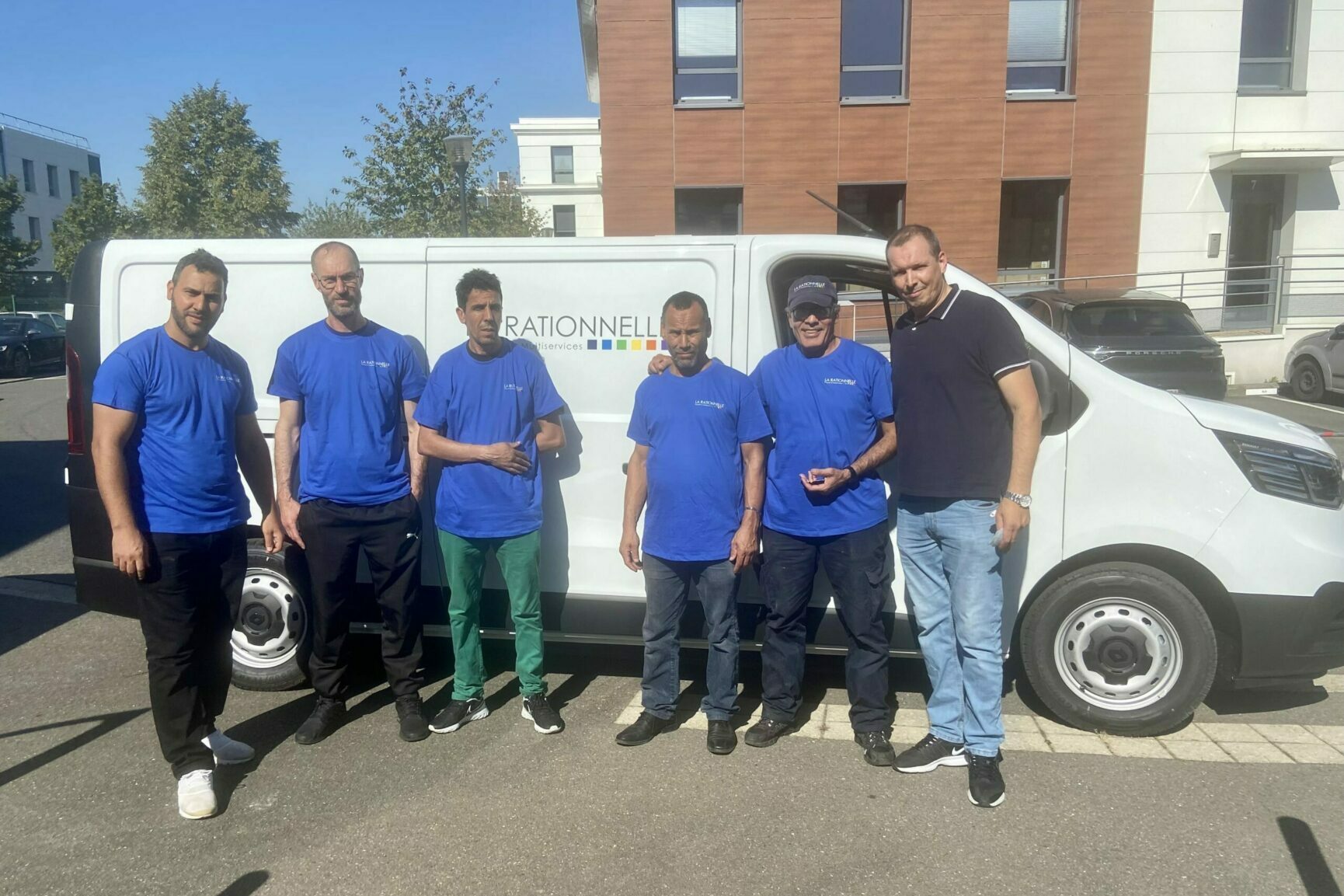 L'équipe de Travaux Exceptionnels de La Rationnelle